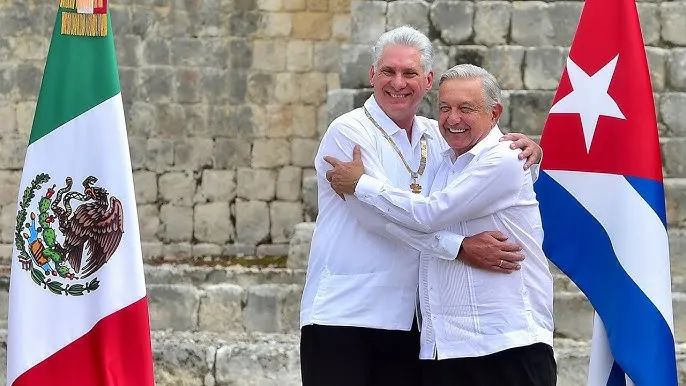 Díaz-Canel agradece a AMLO tras llamado a mexicanos para apoyar económicamente a Cuba