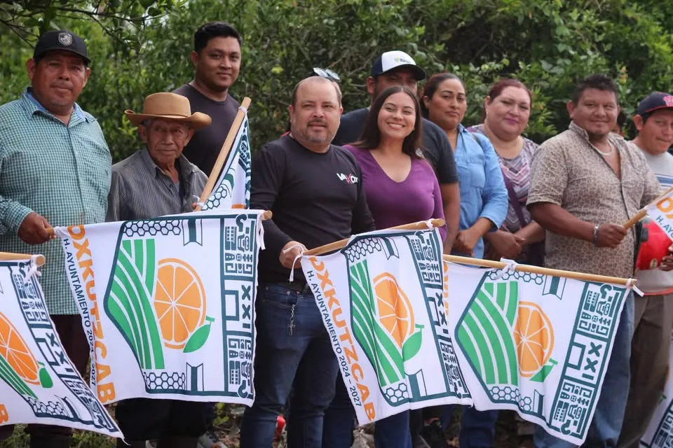 Impulsan el campo en Oxkutzcab con nuevo camino saca cosechas