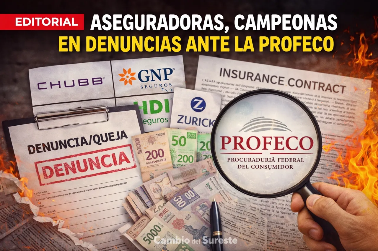 Aseguradoras, campeonas de denuncias ante la Profeco