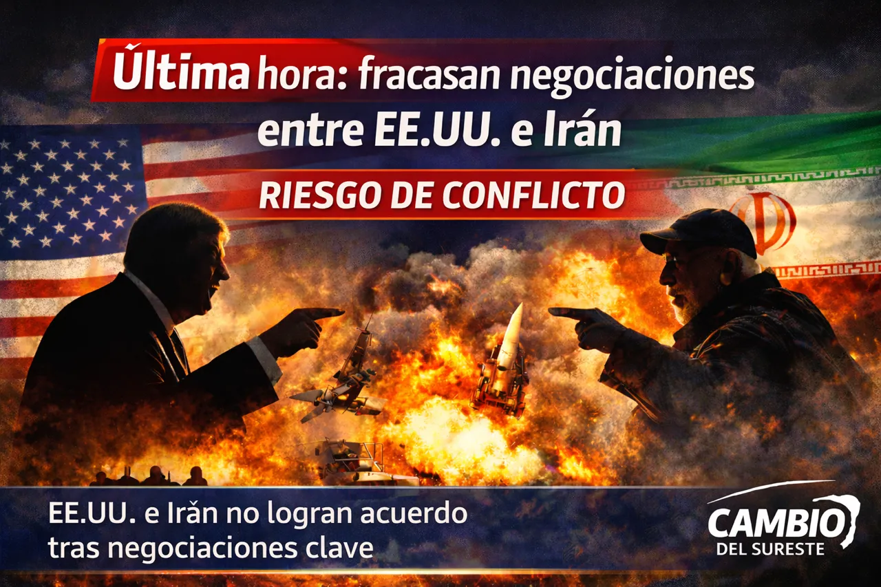 Fracasan negociaciones entre EE.UU. e Irán y crece la tensión internacional