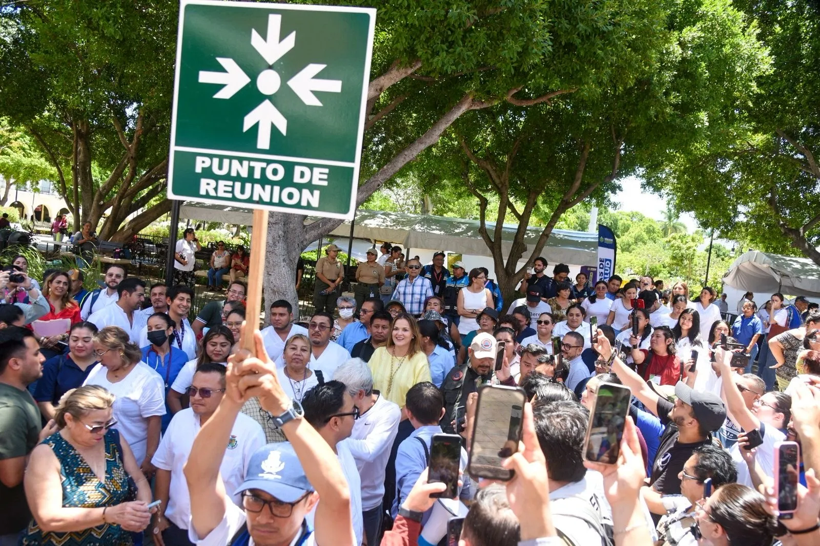 Mérida participa en el Primer Simulacro Nacional 2026 con evacuación en menos de 3 minutos