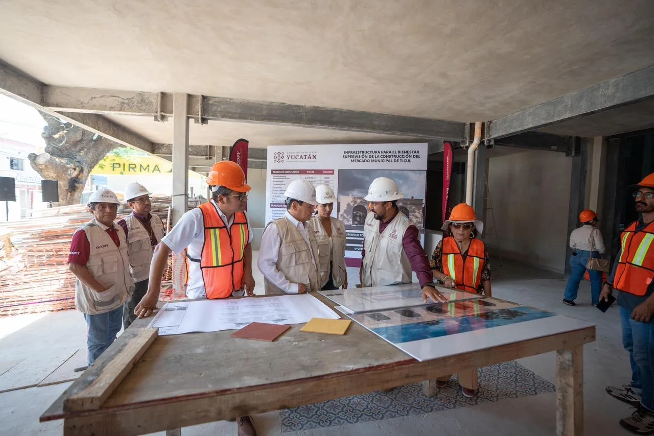 Gobierno de Yucatán avanza en obras estratégicas para Ticul
