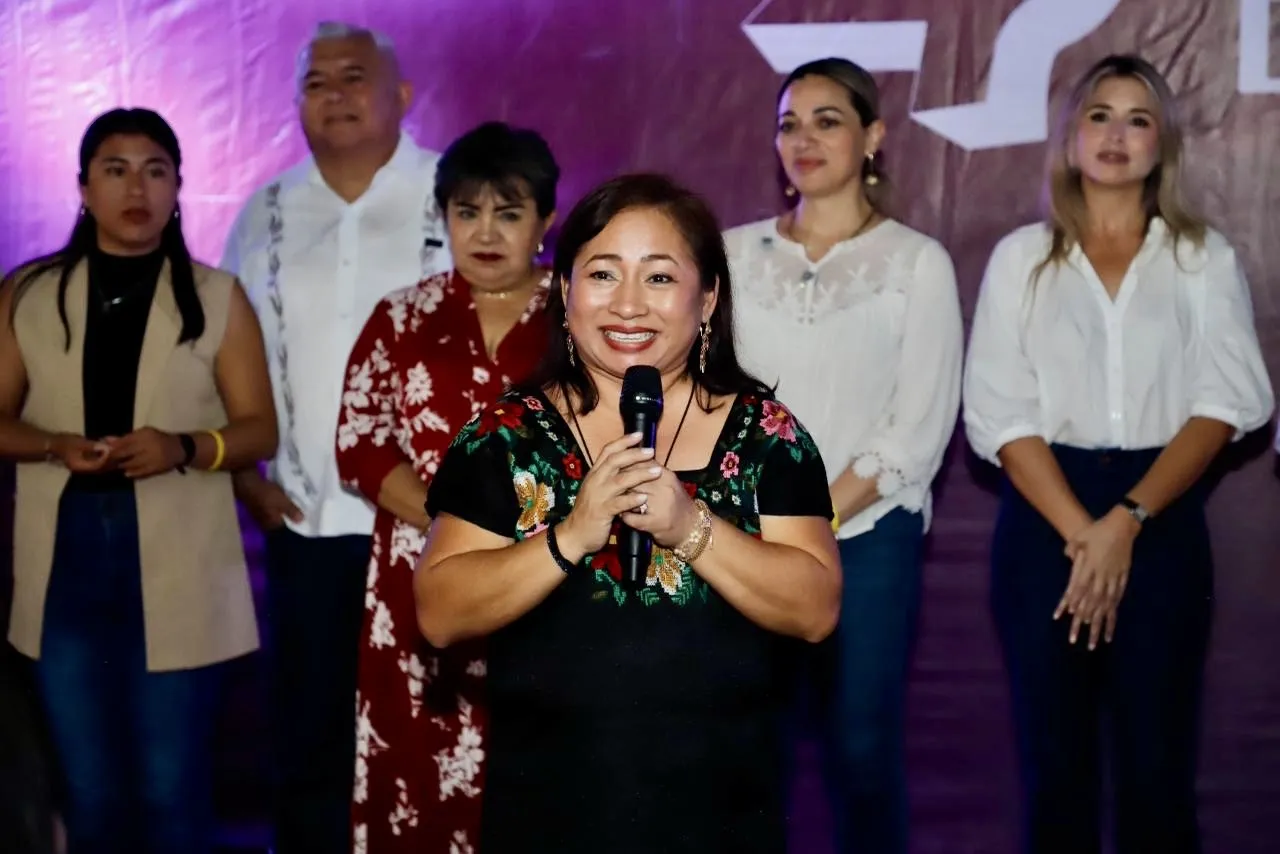 La Diputada Alba Cob Cortés encabeza masivo encuentro en Kanasin