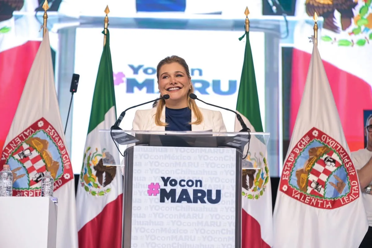 Maru Campos recibe respaldo del PAN en masivo evento; lanza críticas contra MORENA