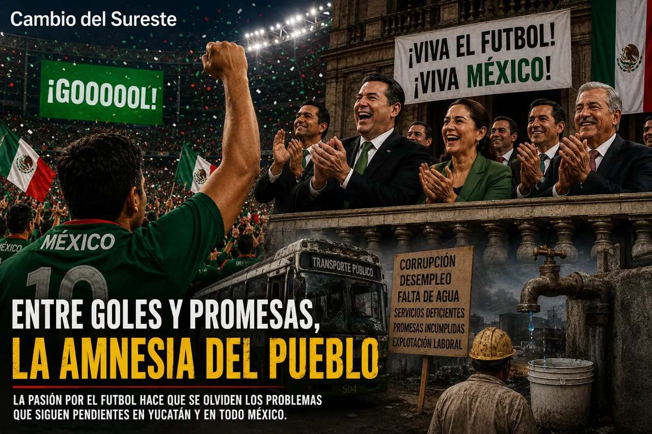 Los políticos, los más aplaudidores y felices por la pasión futbolera del pueblo