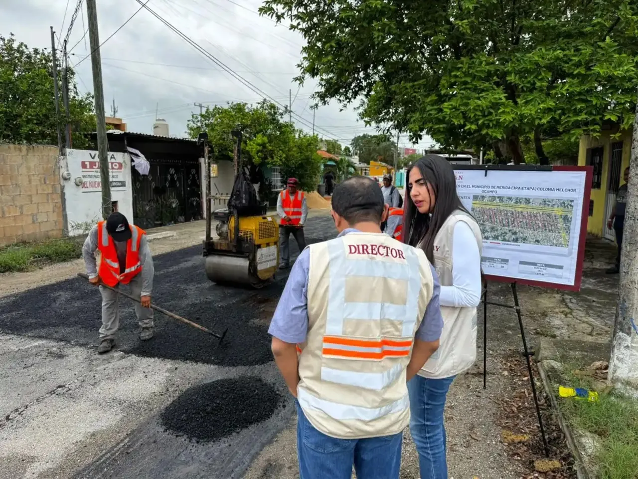 Gobierno del Estado inicia conservación de 38 calles en la colonia Melchor Ocampo de Mérida